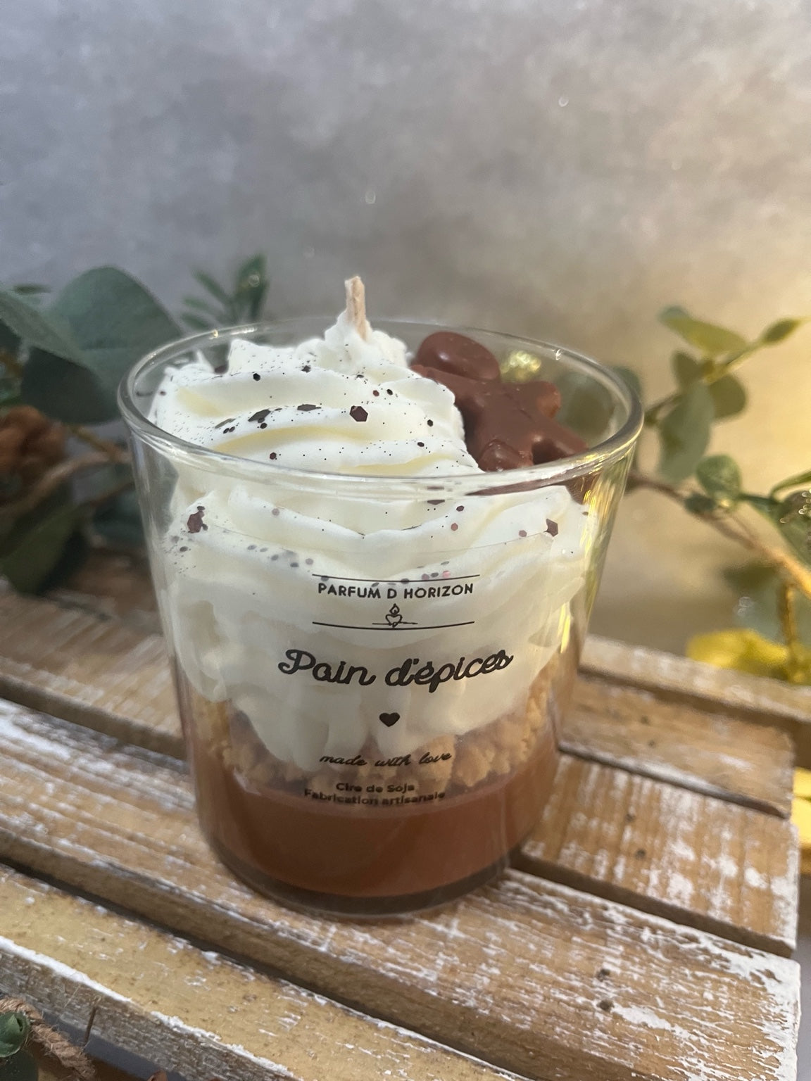 Bougie " Pain d'épices "