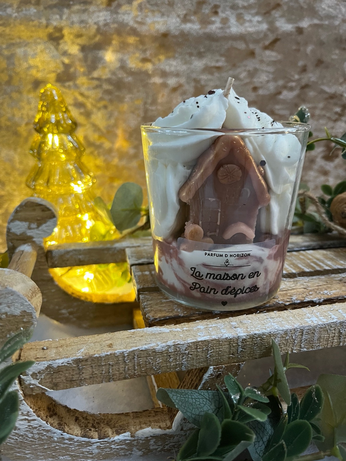 Bougie “La Maison en Pain d’Épices”