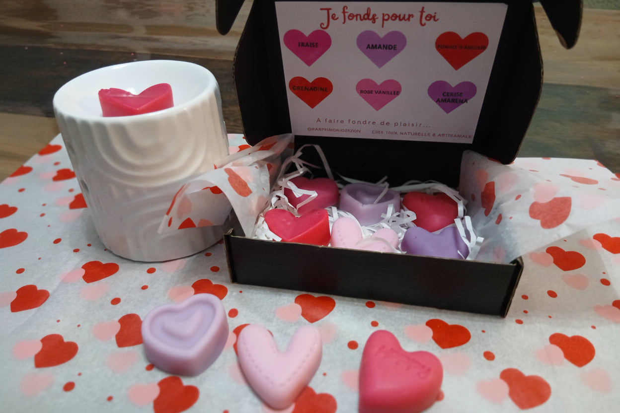 đ Coffret de fondants parfumĂ©s « Je fonds pour toi »