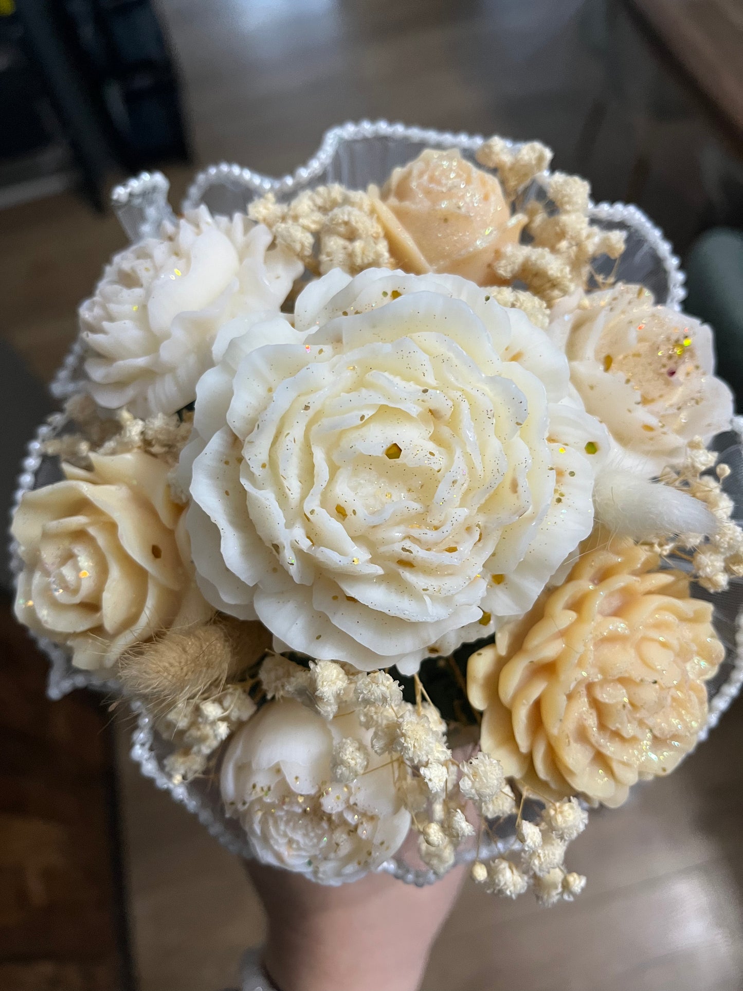 Mon joli bouquet - Léonor ( parfum cachemire et soie ) modèle unique