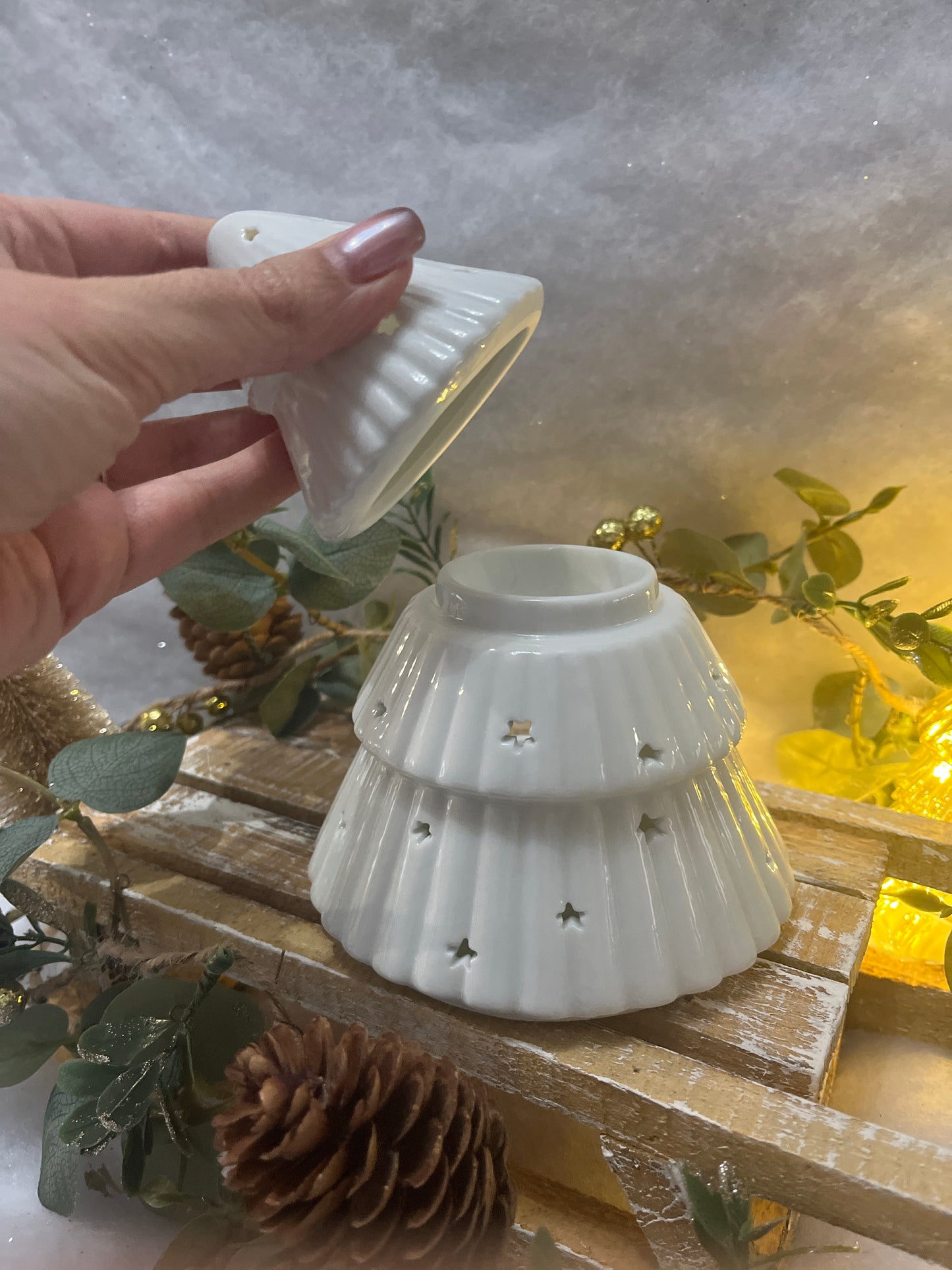 Brûleur en céramique – Sapin blanc