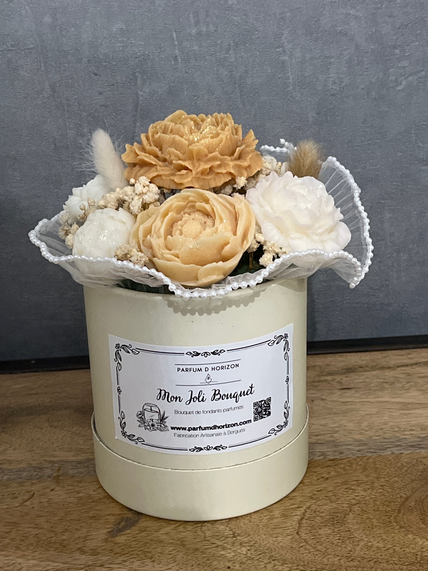 Mon joli bouquet - Léa( parfum cachemire et soie ) modèle unique