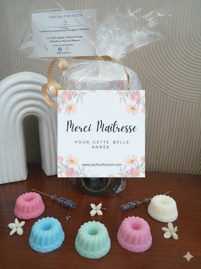 Coffret Parfumé Personnalisé – 5 Fondants + Brûle-Parfum