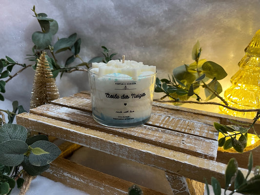 Bougie “Étoile des Neiges”