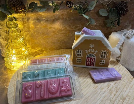 Tablette de Fondants parfumés de Noël – 50 g ( parfum au choix )