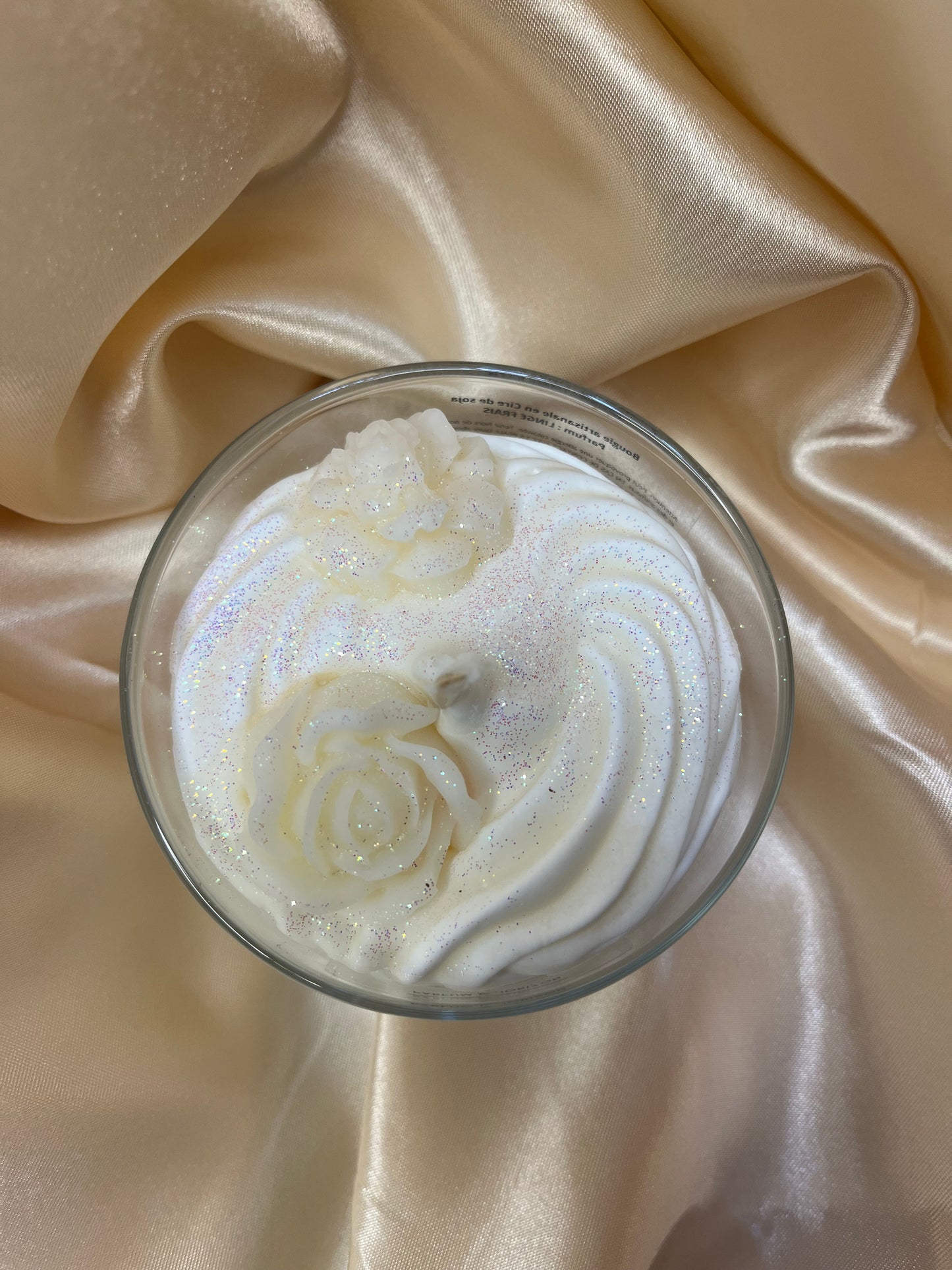 🤍  Bougie gourmande Linge Frais