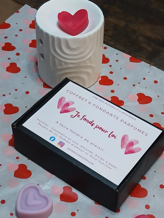 💕 Coffret de fondants parfumés « Je fonds pour toi »