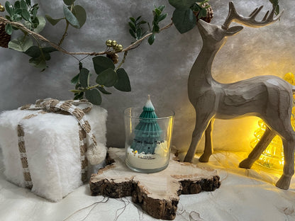 Bougie " Mon Beau Sapin"