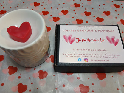 💕 Coffret de fondants parfumés « Je fonds pour toi »