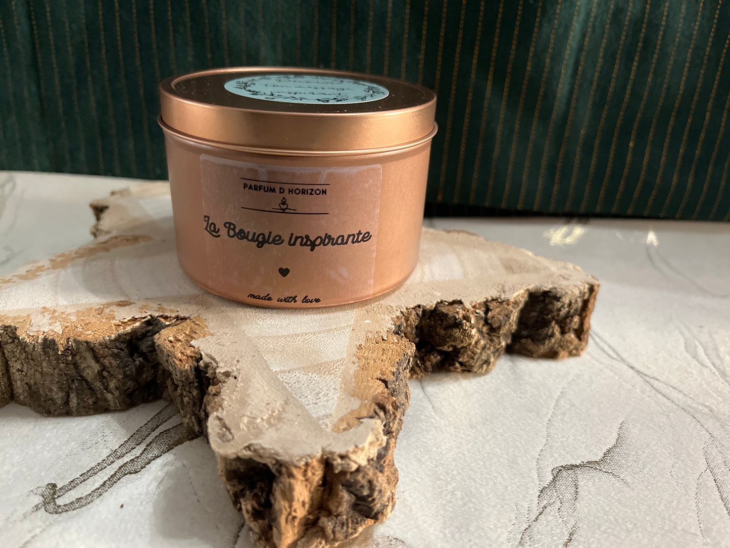 Bougie Inspirante - message au choix ou au hasard