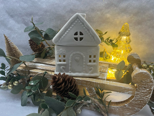 Brûleur en céramique – Maison blanche