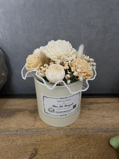 Mon joli bouquet - Léonor ( parfum cachemire et soie ) modèle unique