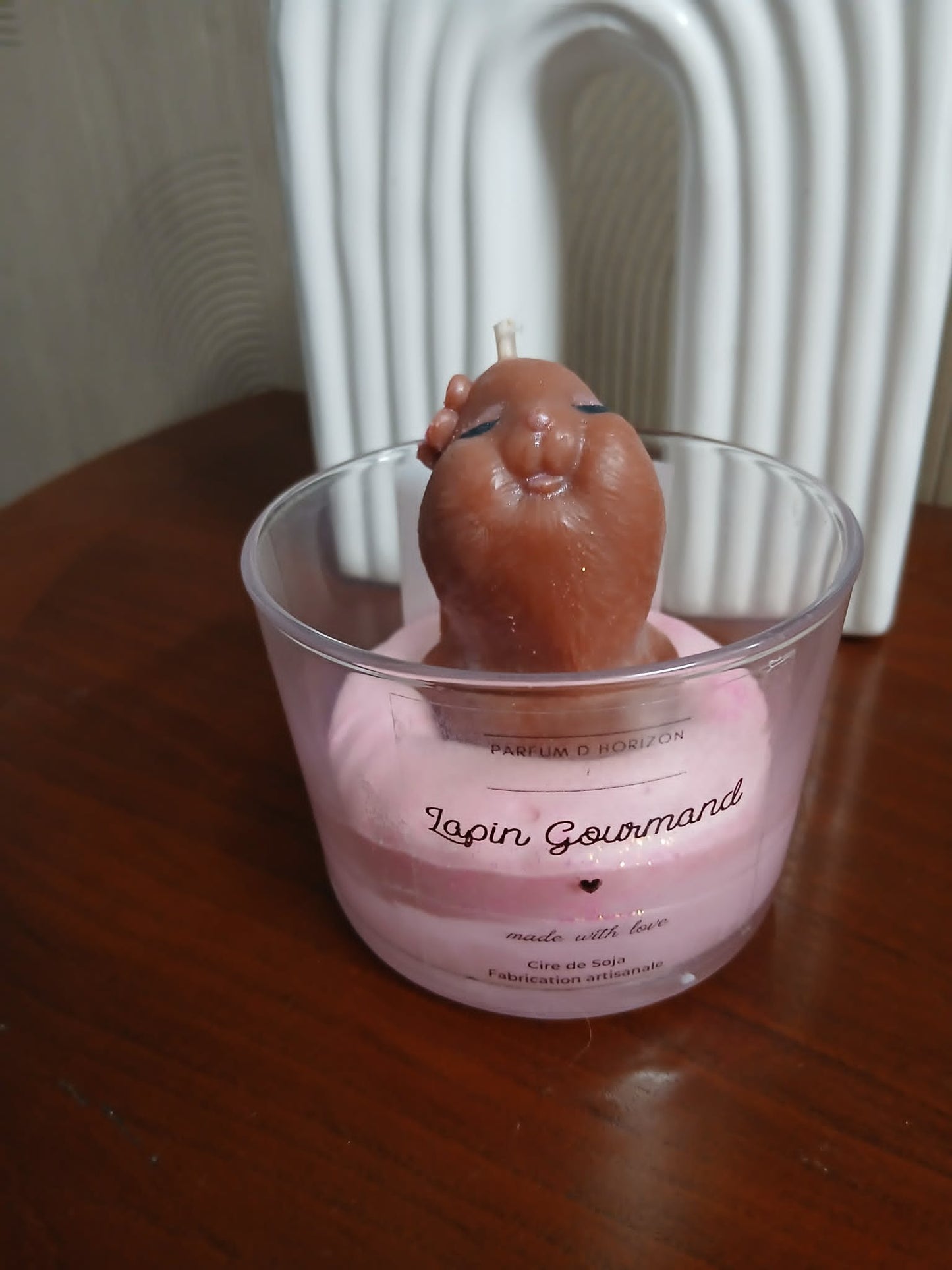 Bougie Gourmande Lapin Chocolat au Lait – Fin de Série
