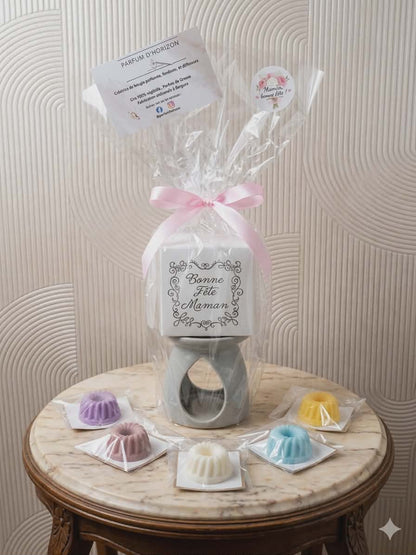 Compose ton coffret - 5 Fondants et un diffuseur ( Fêtes des mères , Maitresse , Nounou )