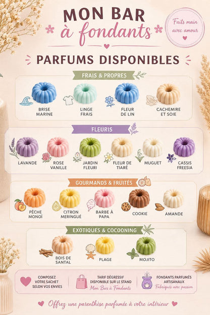Fondant individuel /lot de 10 10e avec code FONDANT10